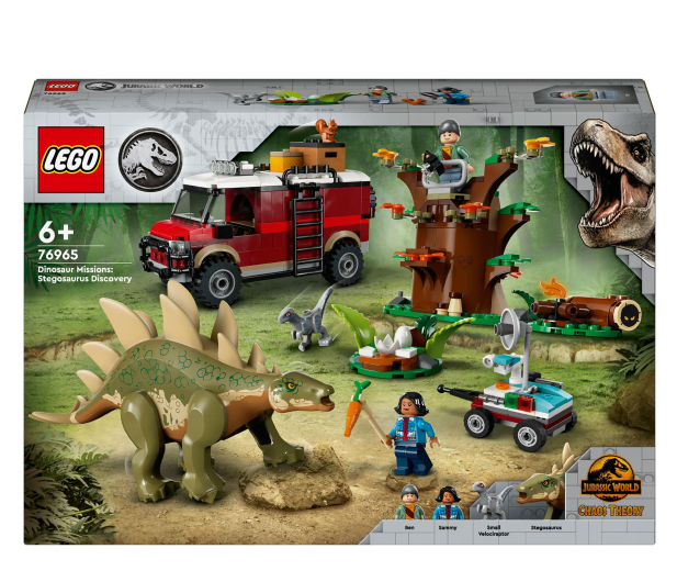 LEGO Jurassic World 76965 Dinomisje: odkrycie stegozaura - 1266189 - zdjęcie
